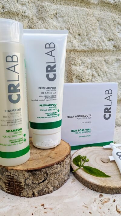 Kit antichute choc complet CRLAB pour un programme d’accompagnement capillaire sur 1 mois – Capillexpert