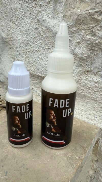 Colle capillaire Fade Up disponible en trois formats pour la fixation des compléments capillaires – Capillexpert